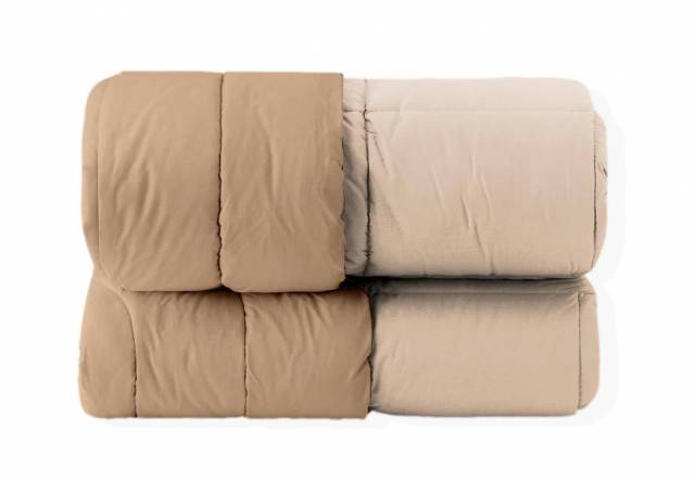 Vendita on line trapunta piazza e mezzo riviera modello passpartout winter beige cammello 0101 - biancheria per la casa