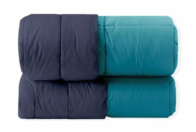 Vendita on line trapunta piazza e mezzo riviera modello passpartout winter blu navy 0501 - biancheria per la casa