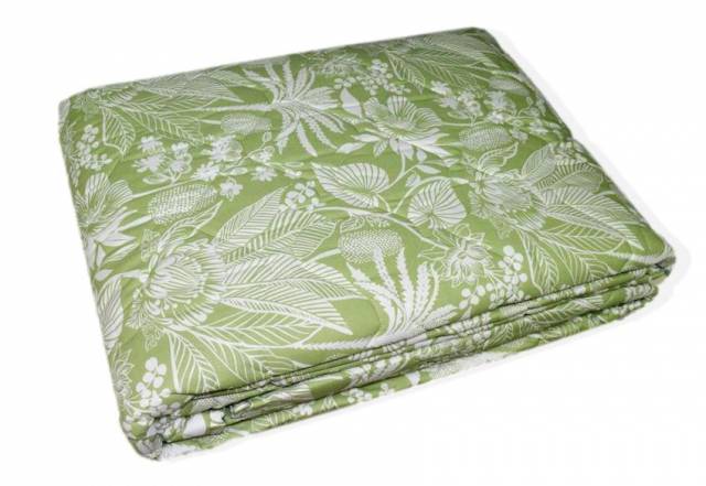 Vendita on line copriletto trapuntato matrimoniale zambaiti modello andrew variante verde 2071 - biancheria per la casa