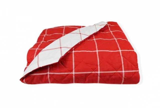 Vendita on line copriletto trapuntato matrimoniale bossi modello molino dorino variante rosso - biancheria per la casa