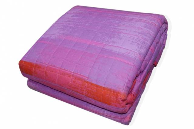Vendita on line copriletto trapuntato matrimoniale zambaiti modello new age variante viola 0460 - biancheria per la casa matrimoniale