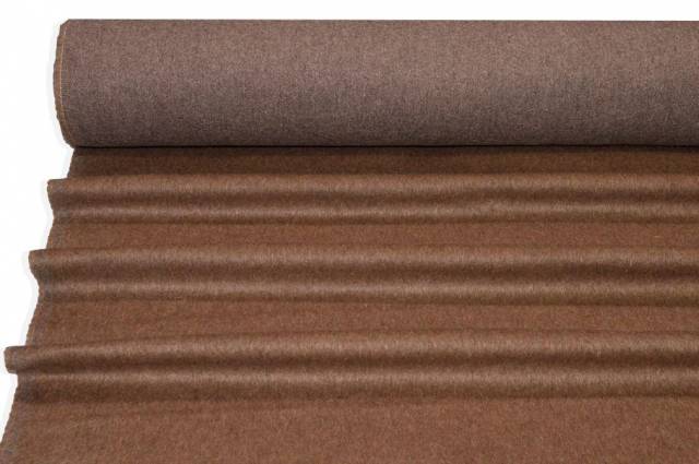 Vendita on line tessuto cappotto lana alpaca color nocciola - occasioni e scampoli lane e cashmere