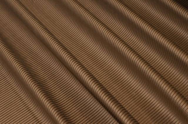 Vendita on line tessuto velluto a coste 450 righe color cammello adesivato - tessuti abbigliamento velluti e ciniglie a