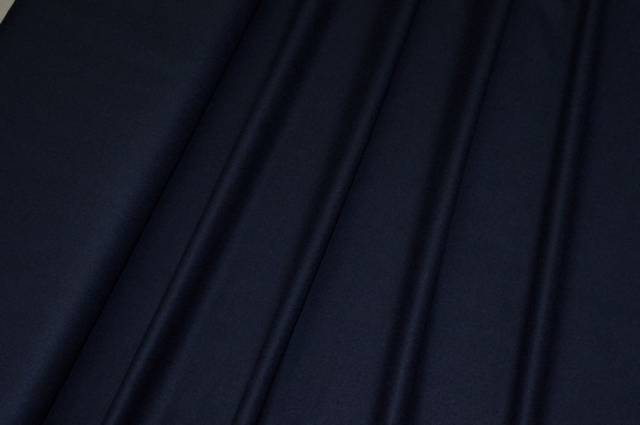 Vendita on line tessuto flanella pura lana blu scuro - occasioni e scampoli