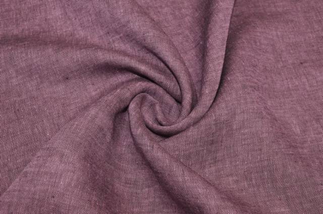 Vendita on line tessuto puro lino da camiceria color cipolla melange - prodotti tessuti abbigliamento