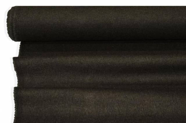 Vendita on line tessuto cappotto double puro cashmere color bosco - tessuti abbigliamento lana