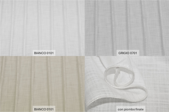 Vendita on line tessuto tenda misto lino 65% effetto vintage no stiro - prodotti