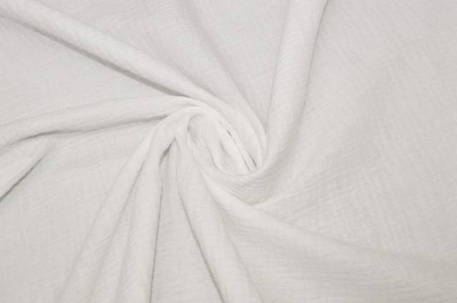 Vendita on line tessuto tripla garza puro cotone bianco - prodotti