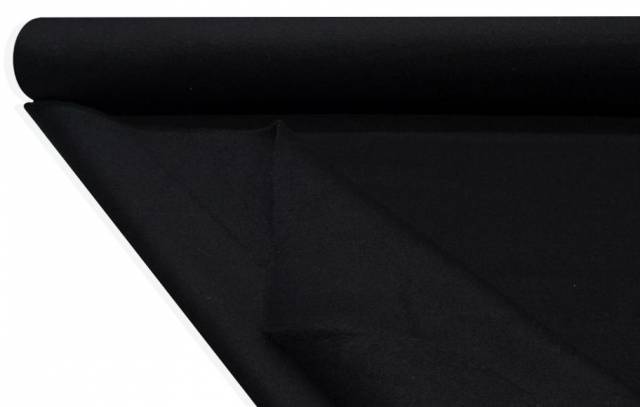 Vendita on line tessuto panno cappotto double misto cashmere nero - prodotti