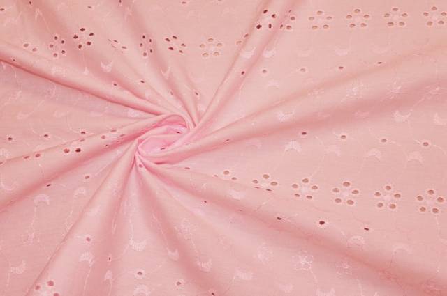 Vendita on line tessuto pizzo san gallo noemi rosa - prodotti tessuti abbigliamento