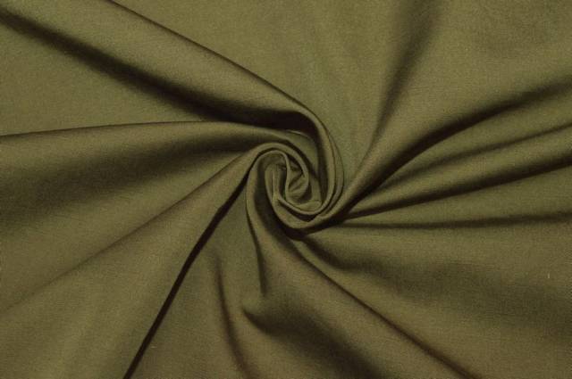 Vendita on line tessuto puro cotone verde oliva - cotoni uniti vari 