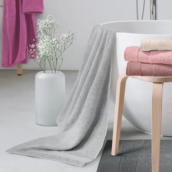 Vendita on line telo bagno gabel in puro cotone idrofilo jacquard tinta unita - biancheria per la casa