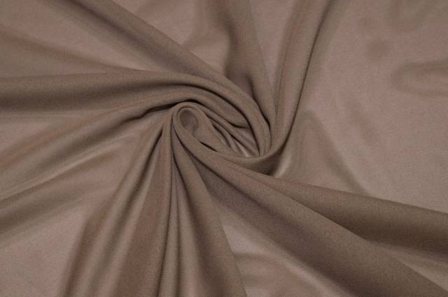 Vendita on line tessuto georgette pura seta color fango - tessuti abbigliamento sete