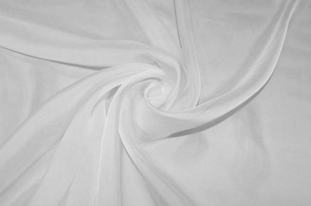 Vendita on line tessuto voile misto seta color seta - tessuti abbigliamento sete