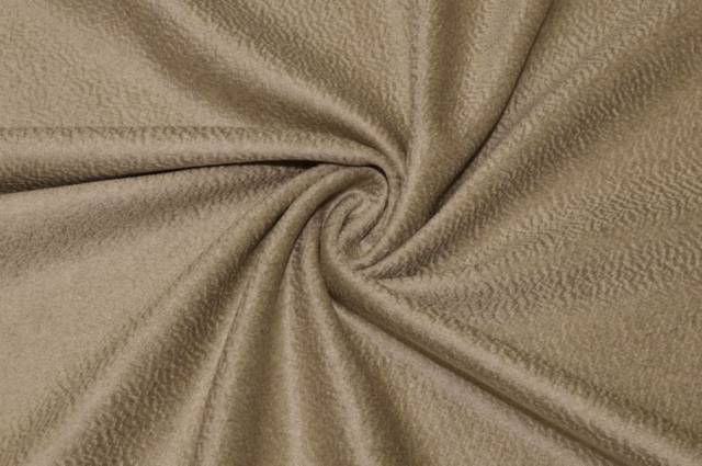 Vendita on line tessuto puro cashmere peso giacca zibellinato sabbia - tessuti abbigliamento cashmere