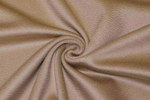 Vendita on line tessuto puro cashmere peso giacca zibellinato beige - tessuti abbigliamento cashmere