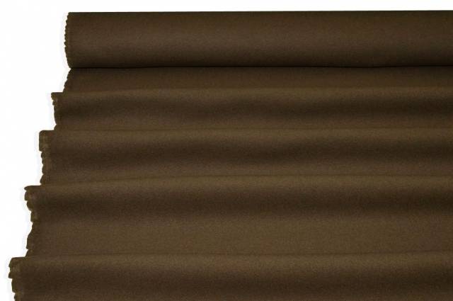 Vendita on line tessuto cappotto double pura lana color sottobosco - tessuti abbigliamento lana