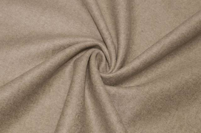 Vendita on line scampolo cappotto puro cashmere color sabbia - tessuti abbigliamento lana