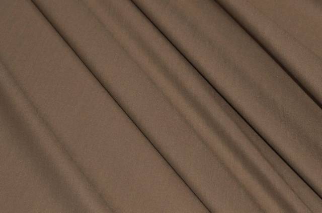 Vendita on line tessuto misto lana seta color nocciola - tessuti abbigliamento lana