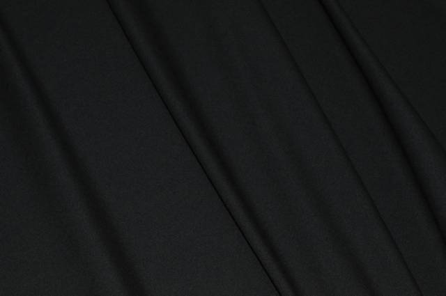 Vendita on line tessuto lana stretch nero - tessuti abbigliamento lana