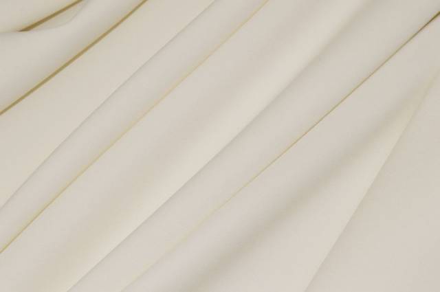 Vendita on line tessuto crepe stretch panna - tessuti abbigliamento viscosa