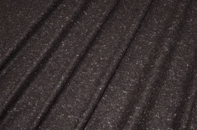 Vendita on line tessuto tweed pura lana marrone - tessuti abbigliamento lana