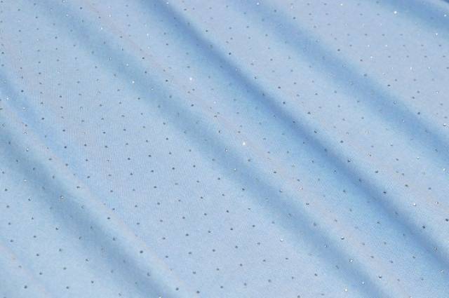 Vendita on line tessuto jeans con applicazioni strass - cotoni jeans