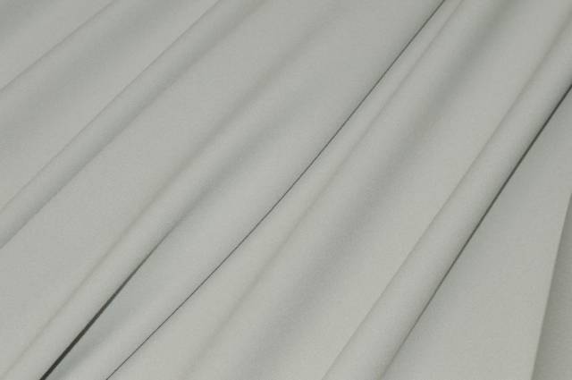 Vendita on line tessuto crepe cady stretch grigio perla - tessuti abbigliamento crepe cady