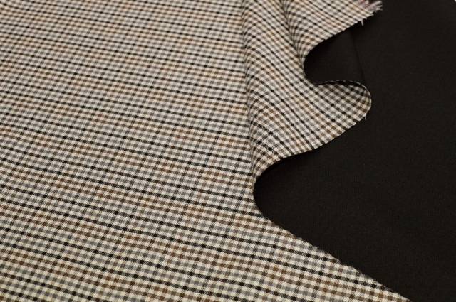 Vendita on line tessuto tartan quadretto stretch adesivato - occasioni e scampoli