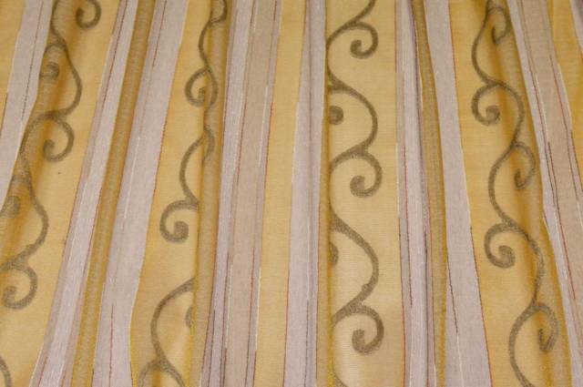 Vendita on line tessuto tenda fasciato oro - prodotti