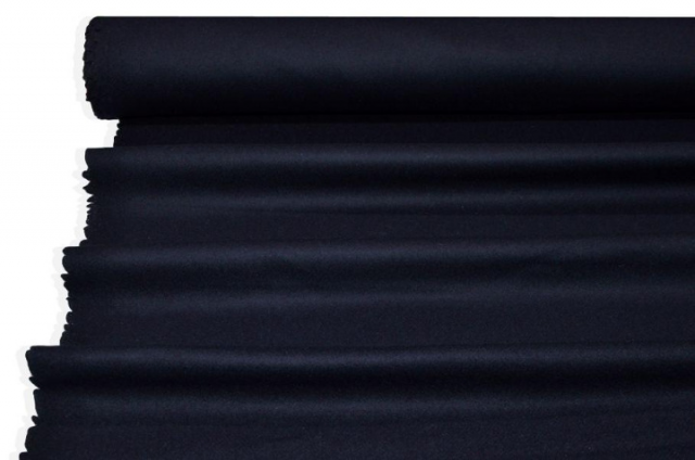 Vendita on line tessuto cappotto pura lana blu - tessuti abbigliamento lana cappotti/panno/lana