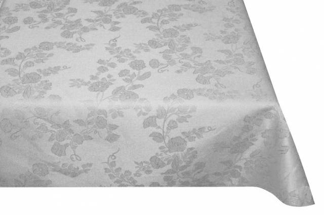 Vendita on line tessuto tovaglia fiandra puro cotone linda grigio - tessuti arredo casa per tovaglie per e damascati