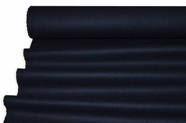 Vendita on line tessuto cappotto misto lana blu - tessuti abbigliamento lana cappotti/panno/lana