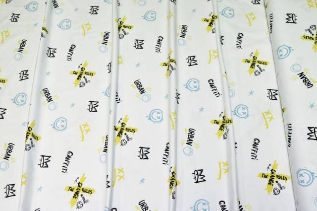 Vendita on line tessuto maglina in cotone fantasia urban - ispirazioni neonati e bambini 