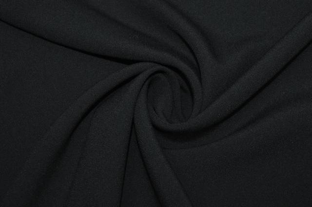 Vendita on line tessuto crepe cady nero in acetato viscosa - prodotti
