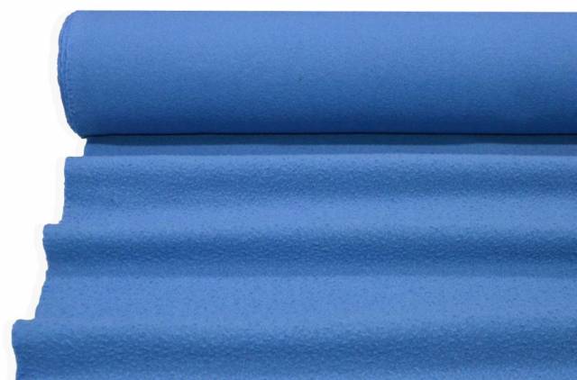 Vendita on line tessuto casentino originale pura lana azzurro intenso - tessuti abbigliamento