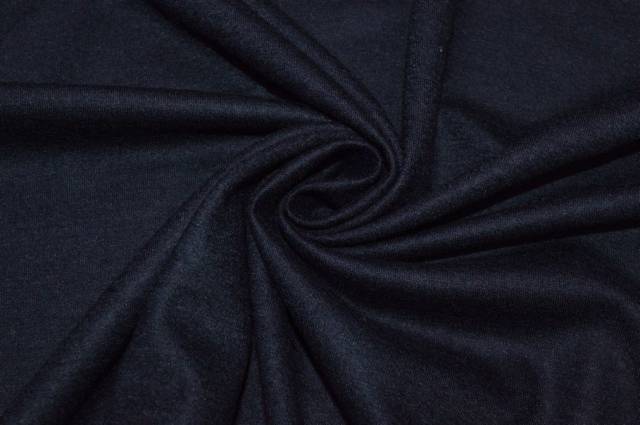Vendita on line tessuto maglina pura lana blu - tessuti abbigliamento magline / jersey/tessuto in