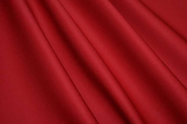 Vendita on line tessuto gabardine pura lana rossa - tessuti abbigliamento lana
