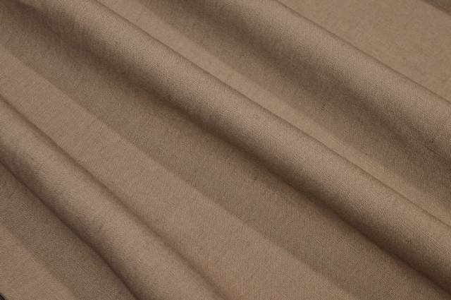 Vendita on line tessuto puro lino beige - tessuti abbigliamento lino