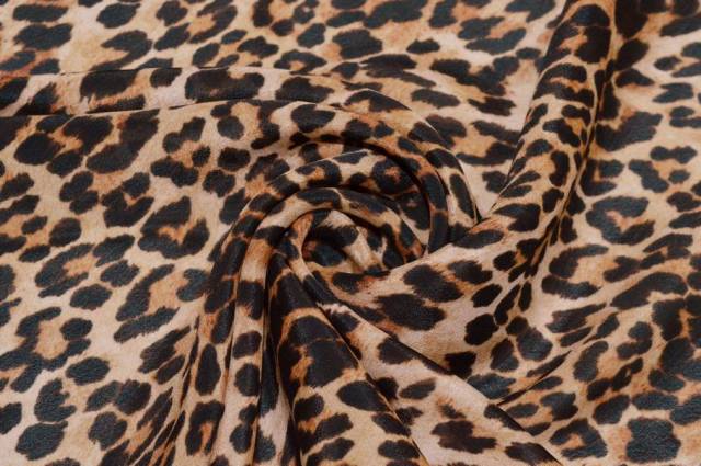 Vendita on line tessuto crepe de chine misto seta maculato - prodotti tessuti abbigliamento