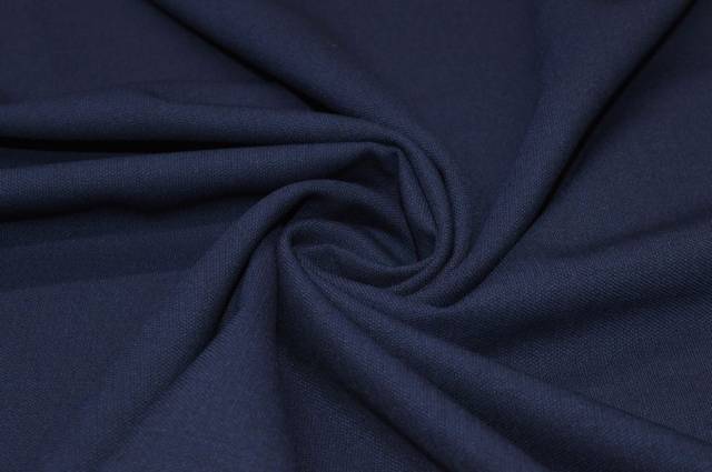 Vendita on line tessuto misto lana blu aperto - tessuti abbigliamento lana
