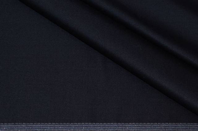 Vendita on line tessuto tasmania lana stretch blu classico - tessuti abbigliamento lana