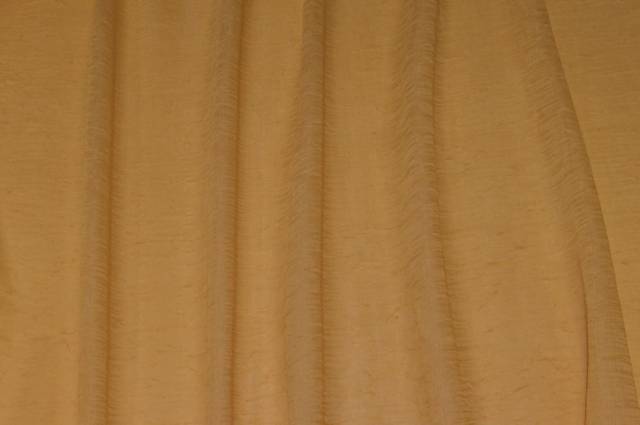 Vendita on line tessuto tenda effetto stropicciato ocra chiaro - prodotti