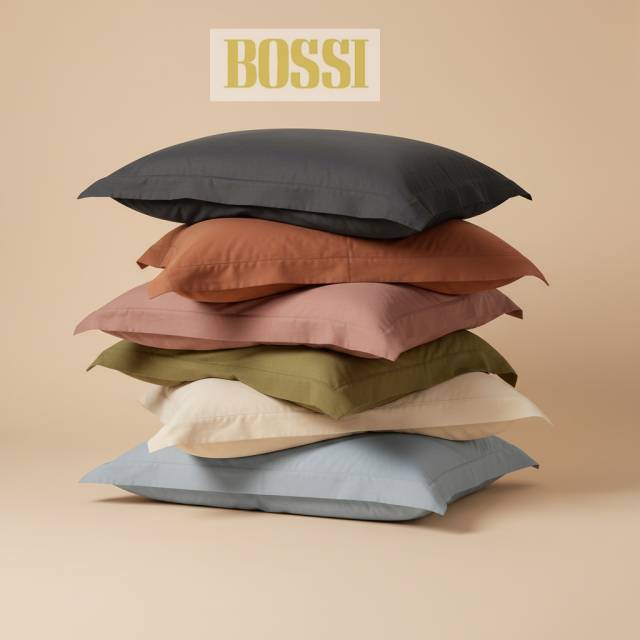 Vendita on line coppia federe bossi con 3 volani 52x83 cm - biancheria per la casa