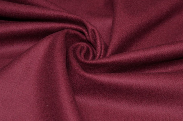 Vendita on line tessuto cappotto pura lana bordeaux - tessuti abbigliamento lana