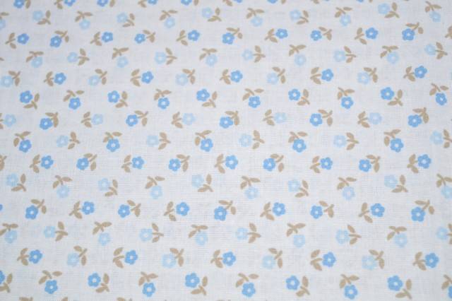 Vendita on line cotone stampato fiorellino azzurro nouvelle st. 79 - cotoni