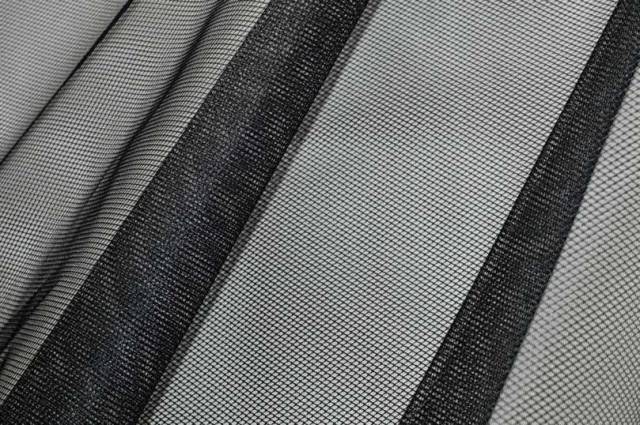 Vendita on line tullone rigido nero - prodotti tessuti abbigliamento