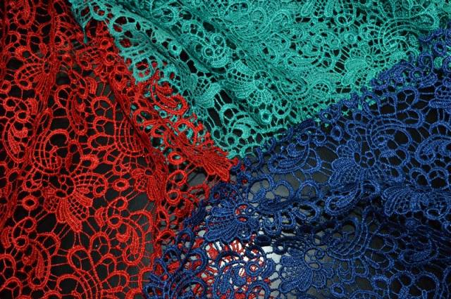 Vendita on line pizzo macrame' vari colori - prodotti tessuti abbigliamento