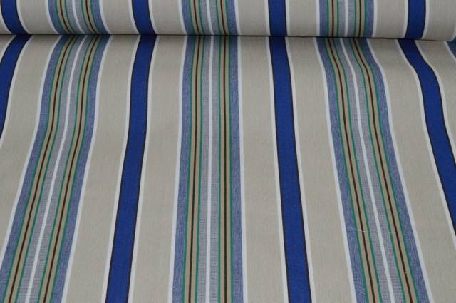 Vendita on line tenda sole taormina riga multicolor blu h cm 198/200 - tessuti per