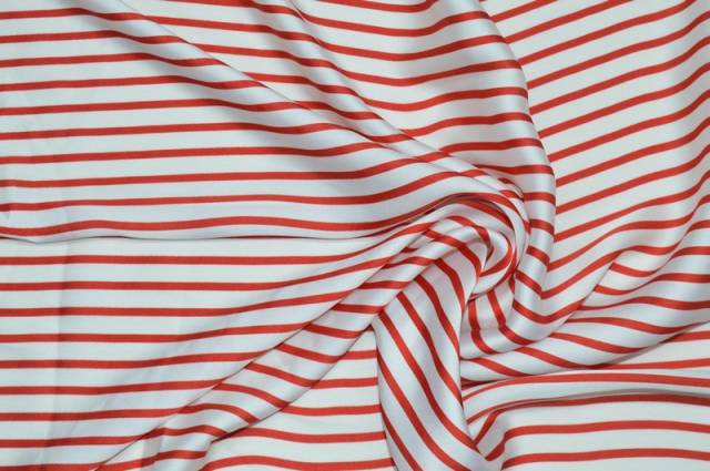 Vendita on line satin riga rossa - tessuti abbigliamento